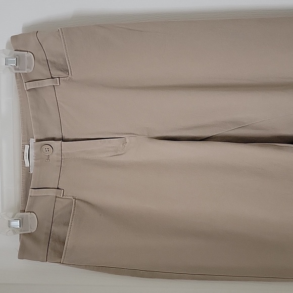 Talbots Size 4 Curvy Tan / Khaki Pants, Straight Leg, Excellent Used Condition - Picture 2 of 13